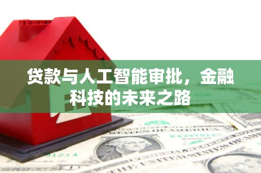 泗水贷款与人工智能审批，金融科技的未来之路
