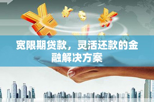 泗水宽限期贷款，灵活还款的金融解决方案