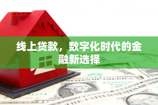 泗水线上贷款，数字化时代的金融新选择