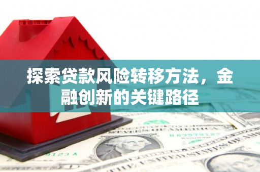 泗水探索贷款风险转移方法，金融创新的关键路径