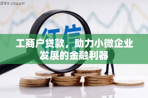 泗水工商户贷款，助力小微企业发展的金融利器