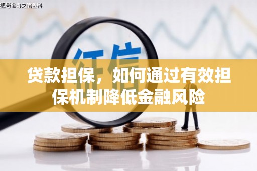 泗水贷款担保，如何通过有效担保机制降低金融风险