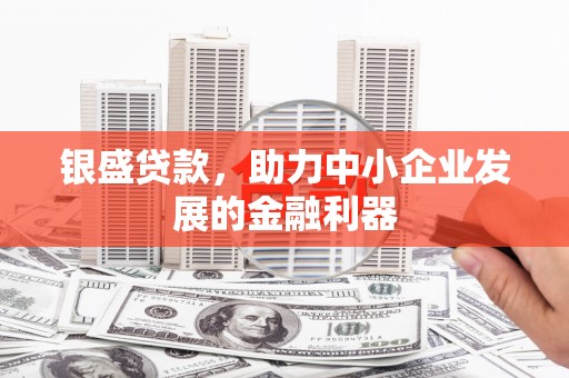泗水银盛贷款，助力中小企业发展的金融利器