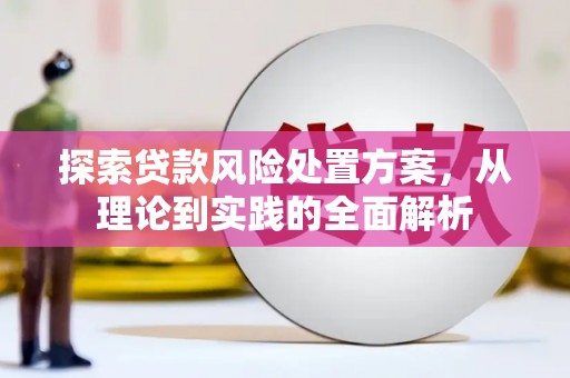 泗水探索贷款风险处置方案，从理论到实践的全面解析
