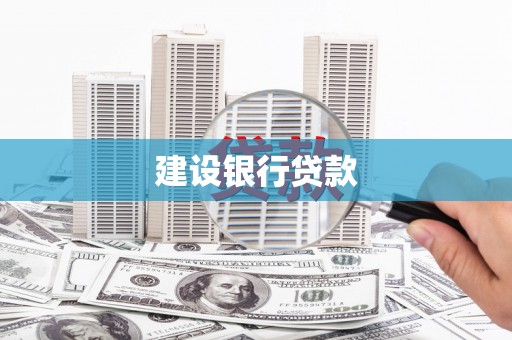 泗水建设银行贷款