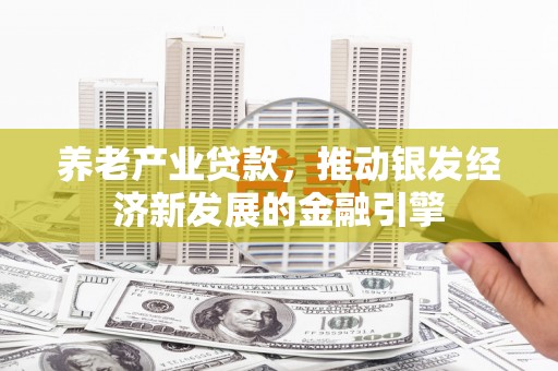 泗水养老产业贷款，推动银发经济新发展的金融引擎