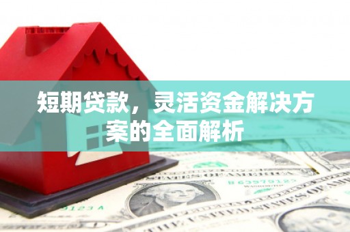 泗水短期贷款，灵活资金解决方案的全面解析