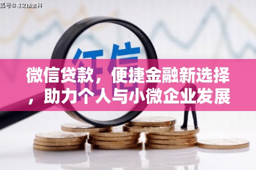 泗水微信贷款，便捷金融新选择，助力个人与小微企业发展
