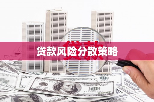 泗水贷款风险分散策略