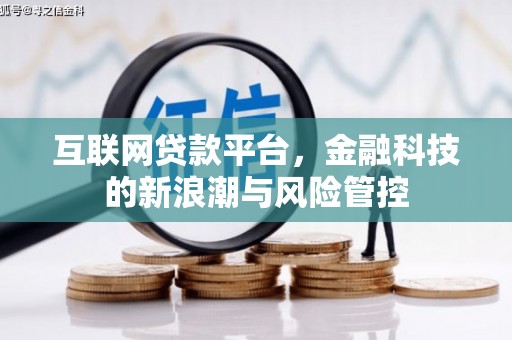 泗水互联网贷款平台，金融科技的新浪潮与风险管控