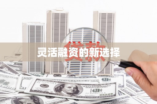 泗水灵活融资的新选择
