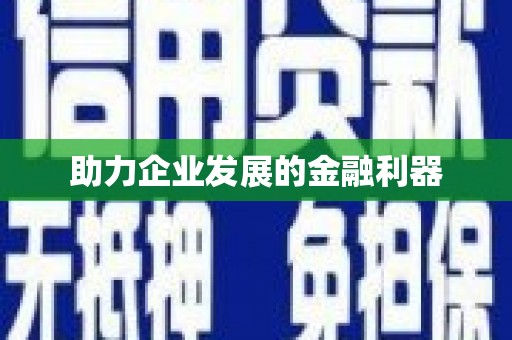 泗水助力企业发展的金融利器