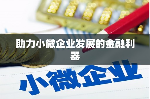 泗水助力小微企业发展的金融利器
